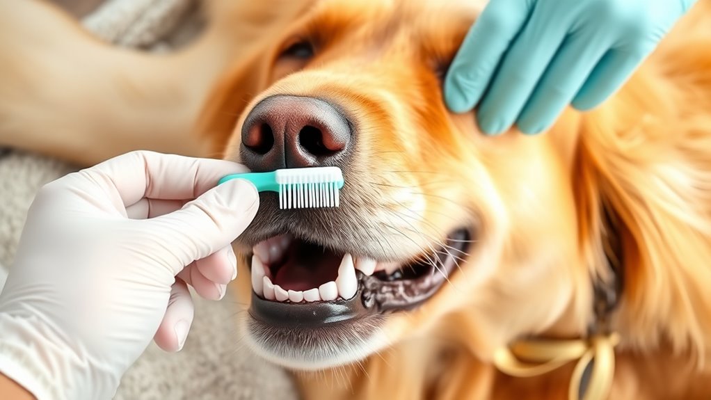 daily dog teeth brushing