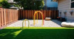 design a dog play area