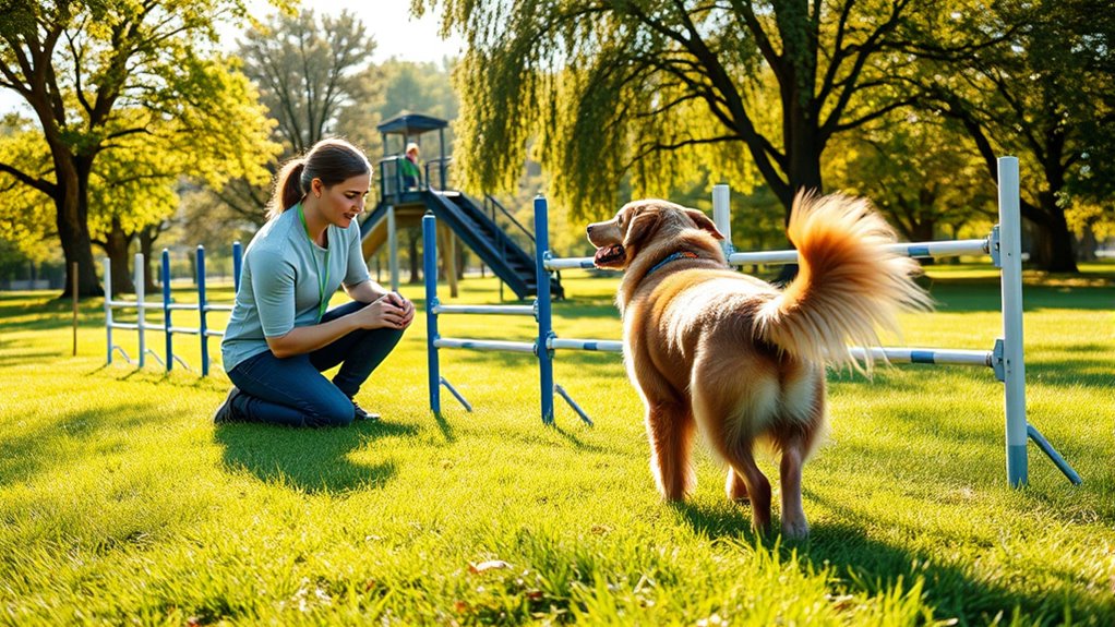 dog training for new environments
