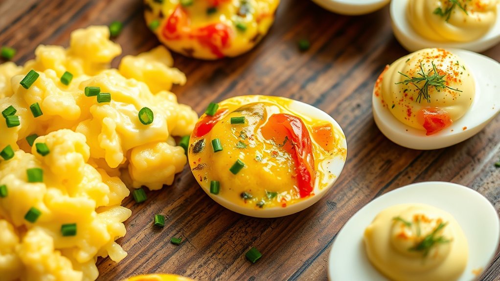 egg protein energy bites