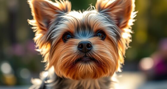 elegant spirited small dog