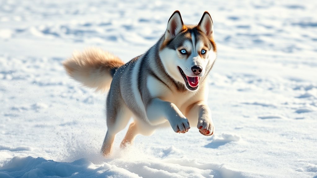 energetic intelligent active companion