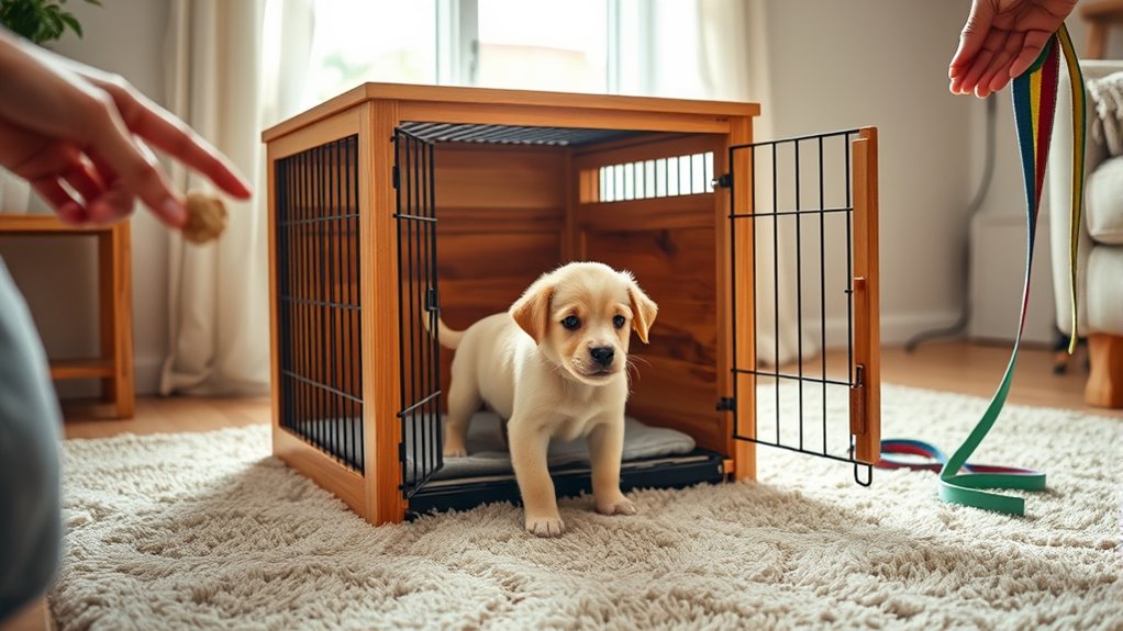 gradual positive crate training