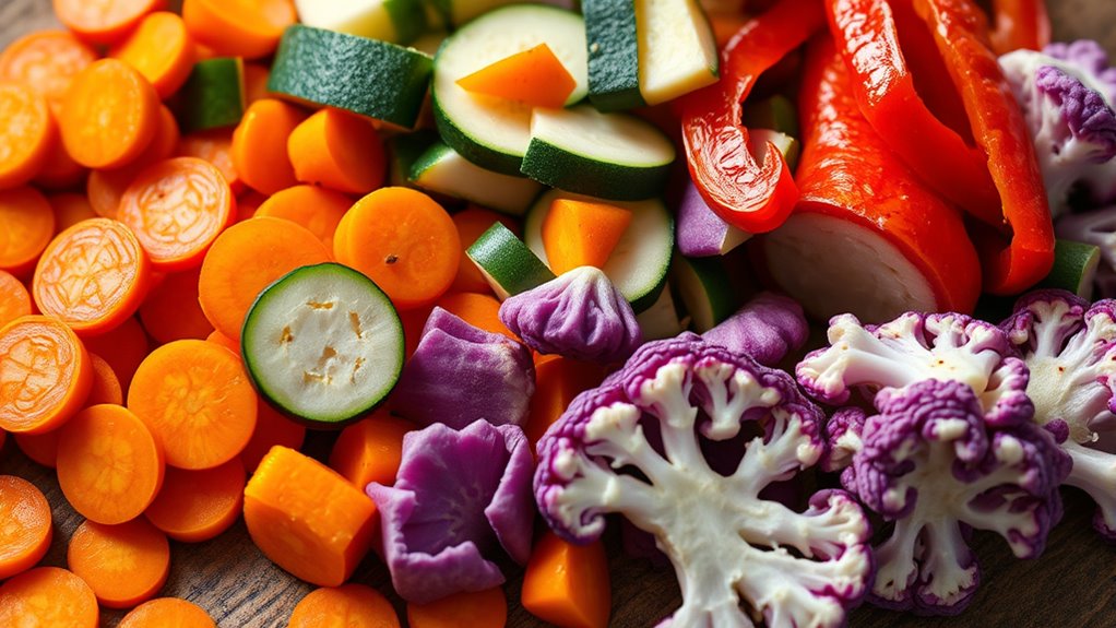 home prepared healthy veggie snacks