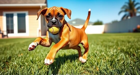 loyal and playful boxer