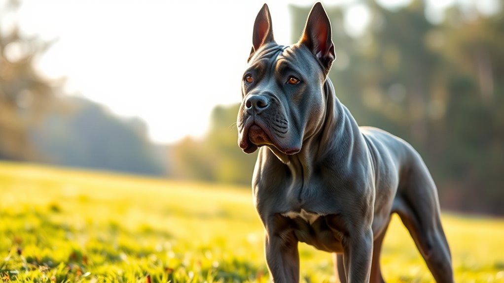 loyal powerful guard dog