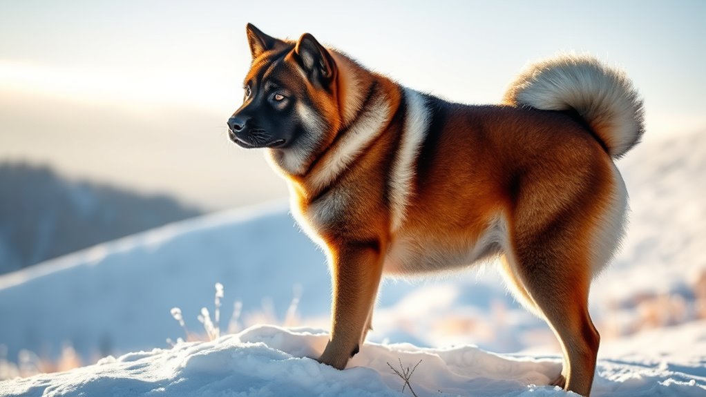 loyal temperamental akita