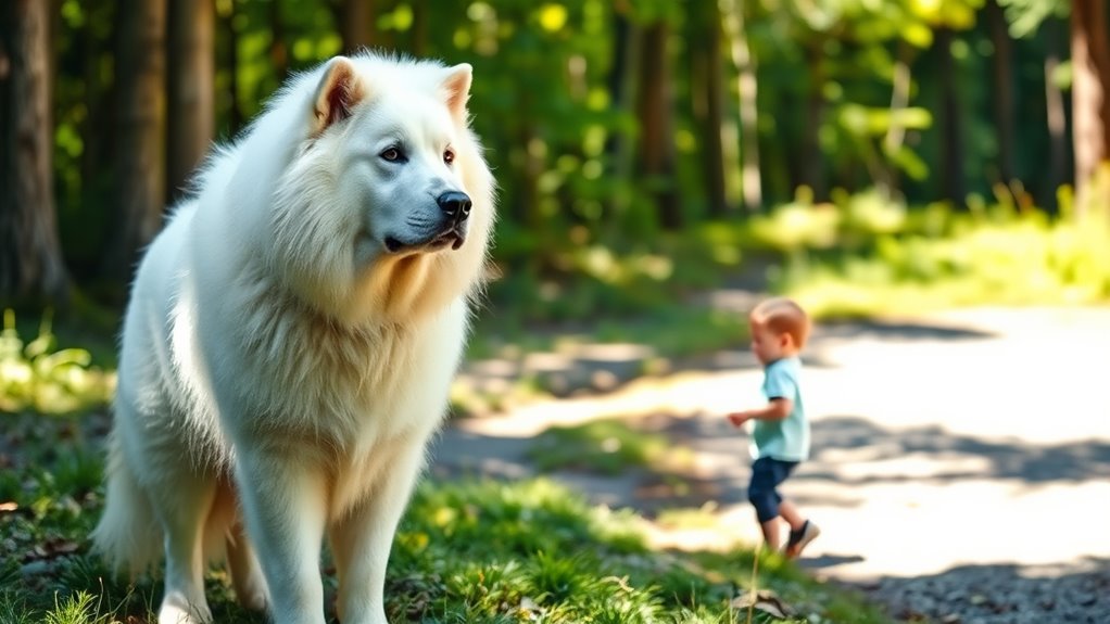 loyal vigilant guardian dog