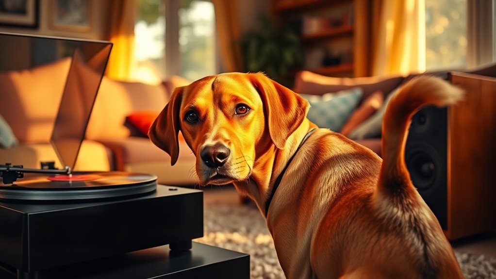 music influences canine behavior
