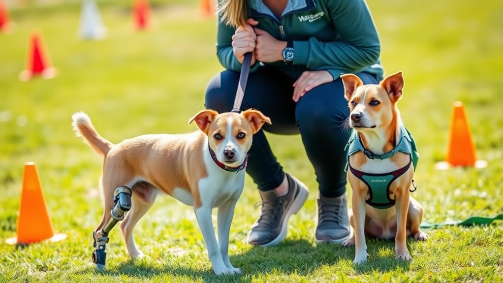 patience aids disabled dogs