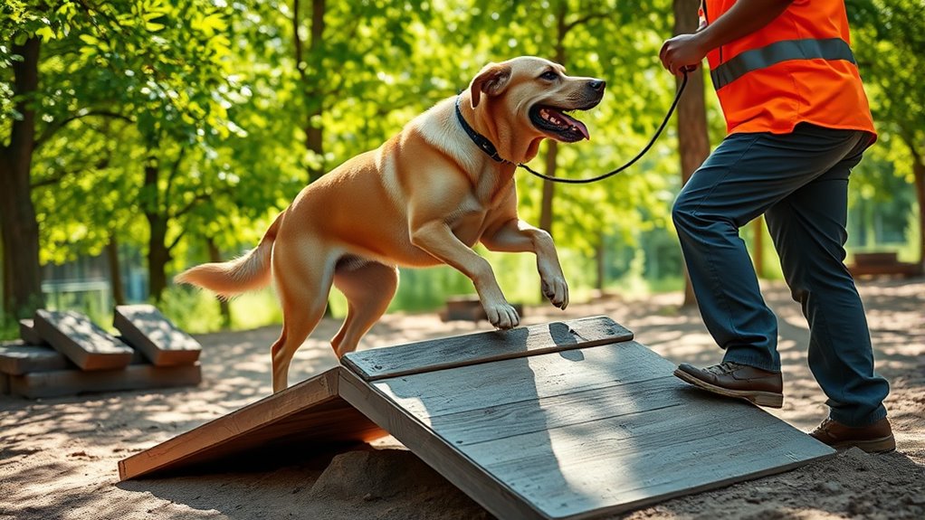patience builds rescue dog confidence
