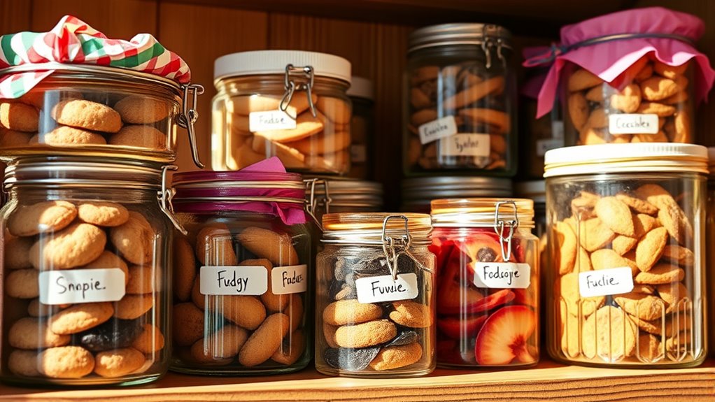 proper homemade treat storage