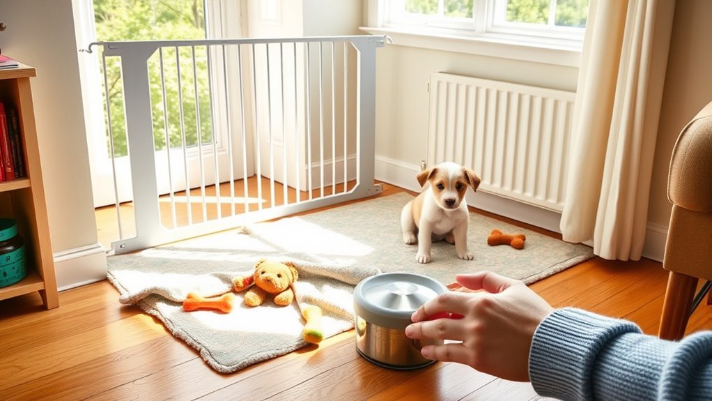 puppy proof furniture and plants