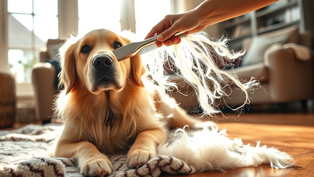 seasonal shedding and grooming