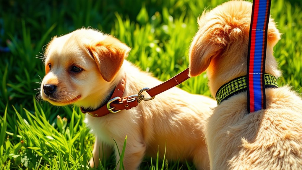 selecting appropriate leash and collar