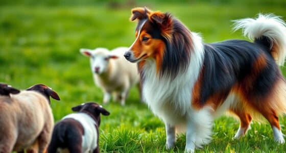 shetland sheepdog herding skills