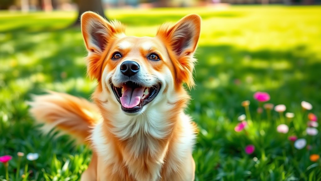 signs of a happy dog