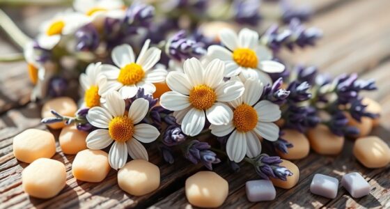 soothing chamomile lavender treats