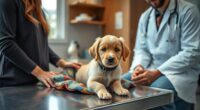 training dogs for veterinary appointments