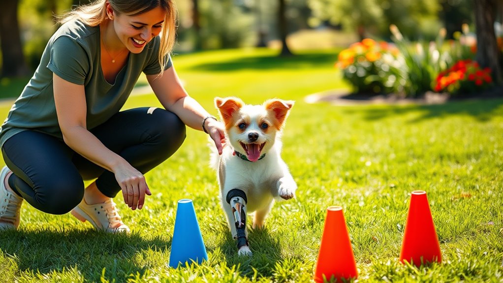 training dogs with disabilities