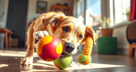 using toys for enrichment