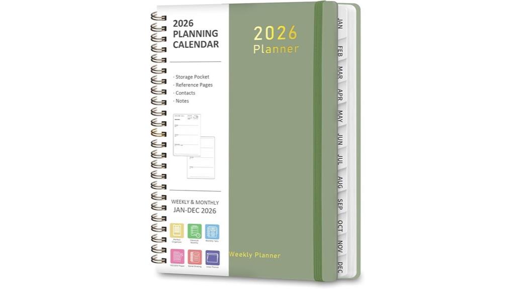 2026 a5 planner template