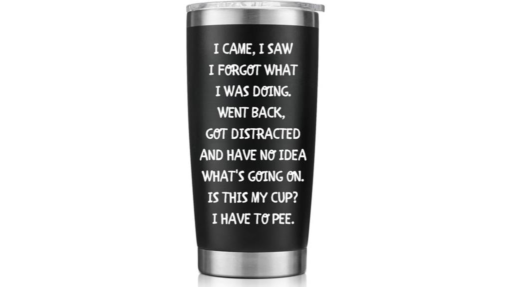 20 oz stainless steel tumbler