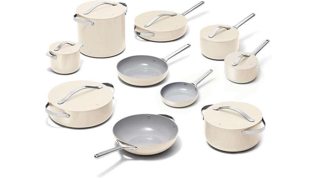 caraway 24 piece cookware set
