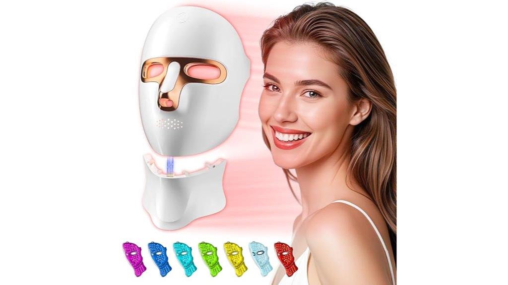 face and neck red light therapy