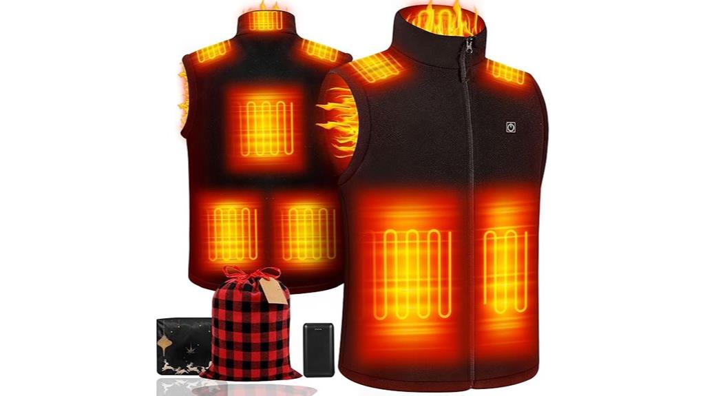 heated unisex vest battery