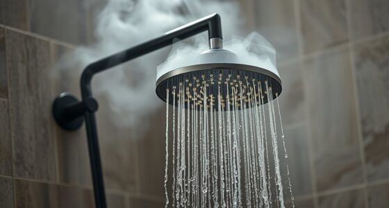 luxury spa shower experience