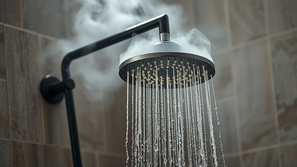 luxury spa shower experience