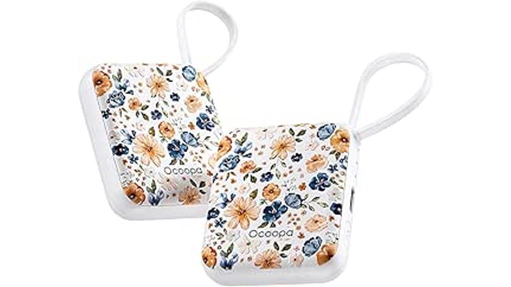 rechargeable hand warmers with smart temperature