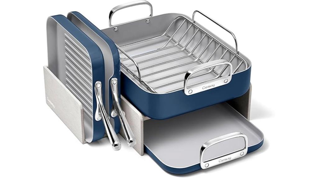 stylish ceramic non stick cookware