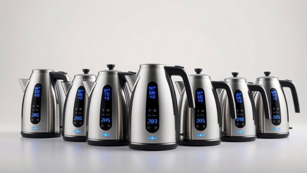 top electric kettles with adjustable temperature