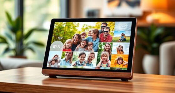 top email enabled digital frames