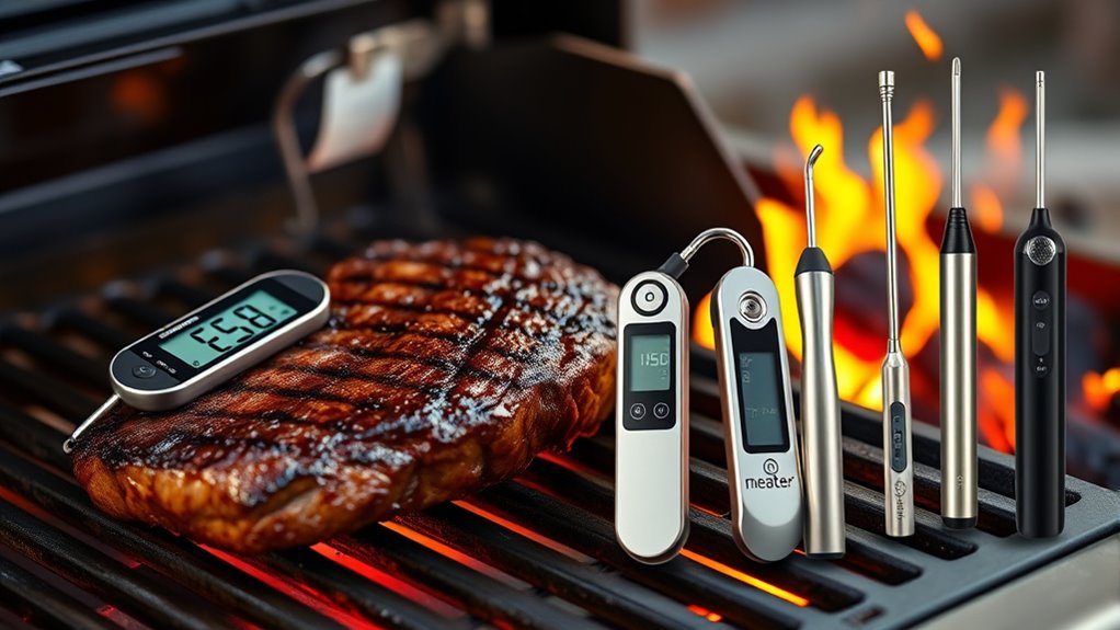 top grilling meat thermometers