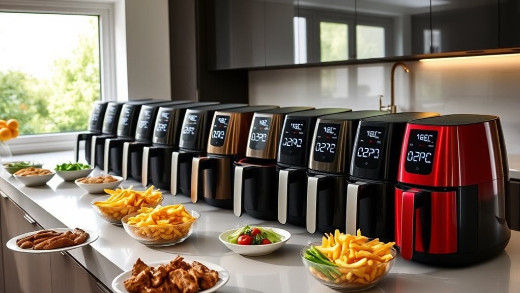 top large family air fryers