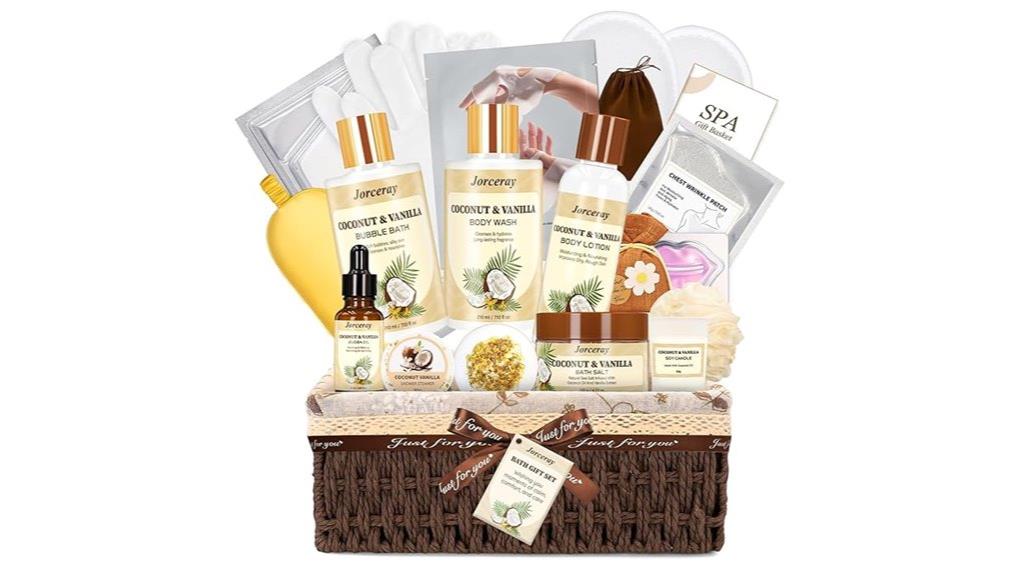 twenty two piece bath gift set