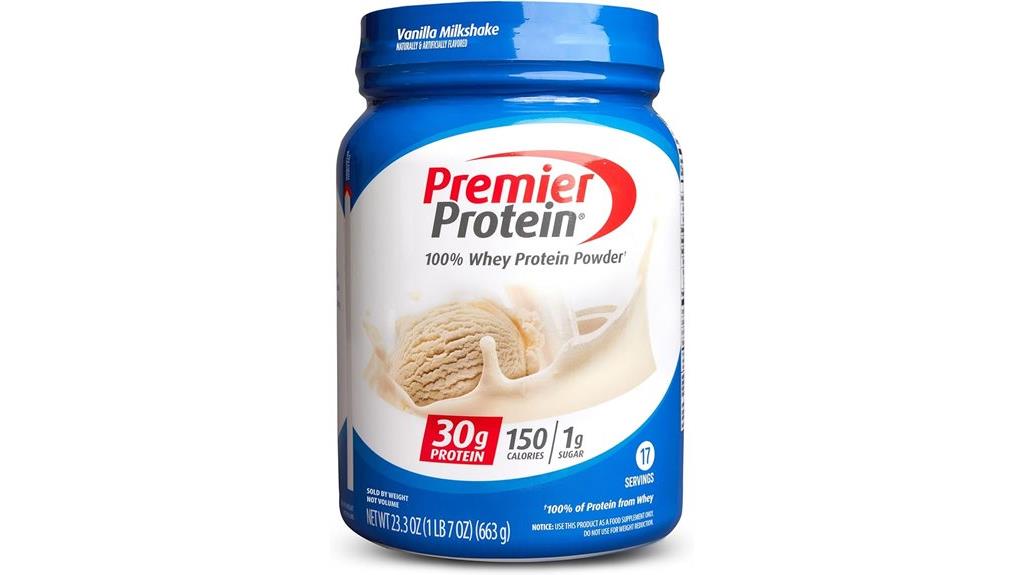 vanilla protein powder 17