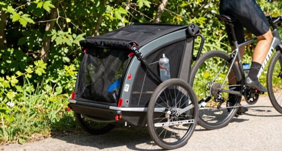 bike trailer safety tips