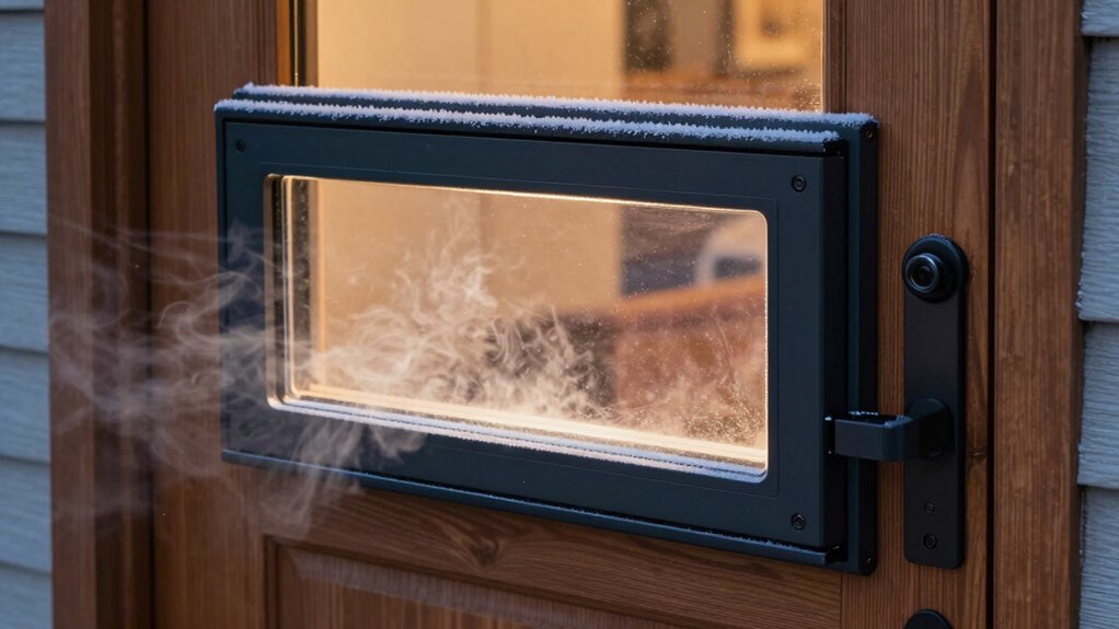 check for drafts seal gaps