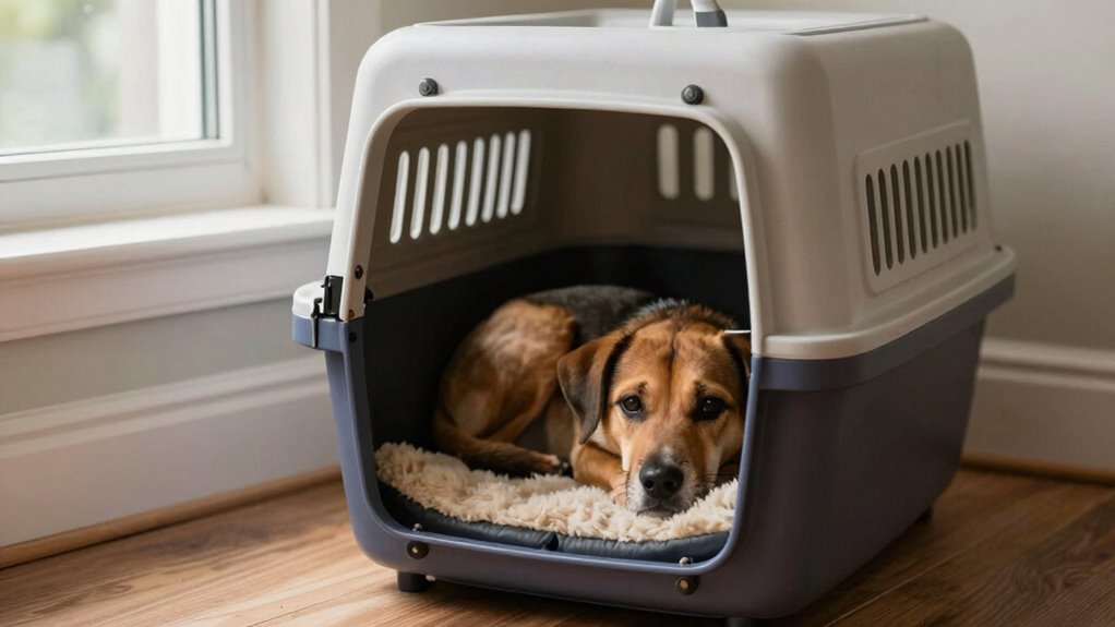 comfortable secure calming