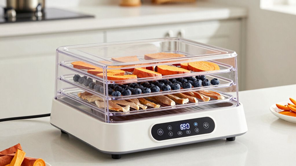 dehydrator features and safety