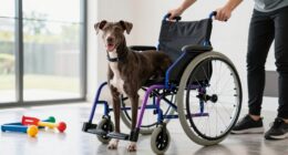 dog wheelchair mobility training