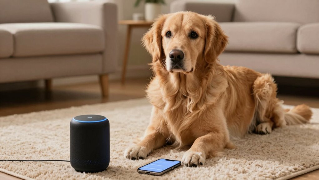 dogs dislike speaker voices
