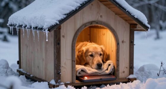 heated dog house temperature guidelines