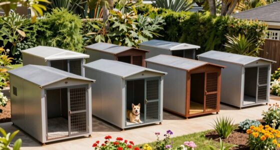 hot climate outdoor kennels