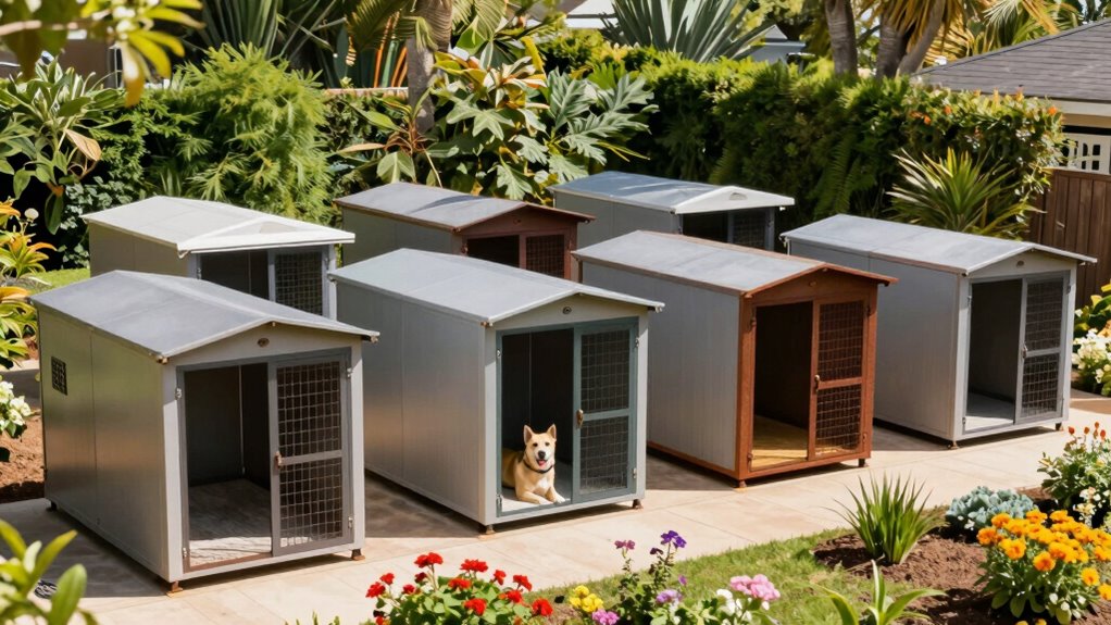 hot climate outdoor kennels