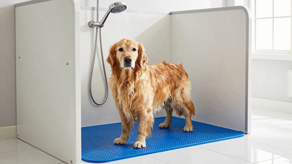 install home dog wash stations